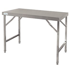 Stainless Steel Trestle Table-0