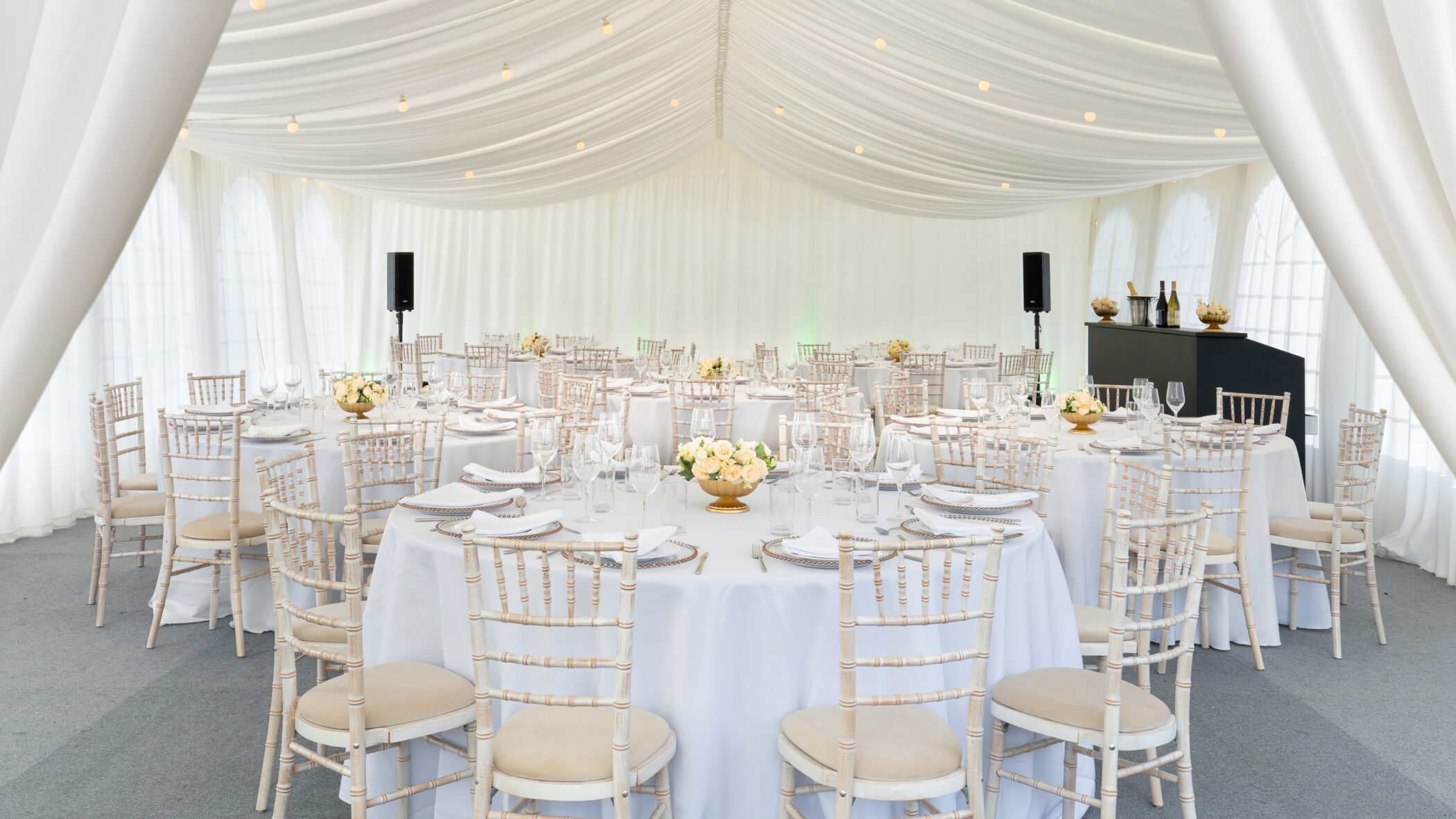 Marquee - 8m x 12m with 2.6m sides - Image 3